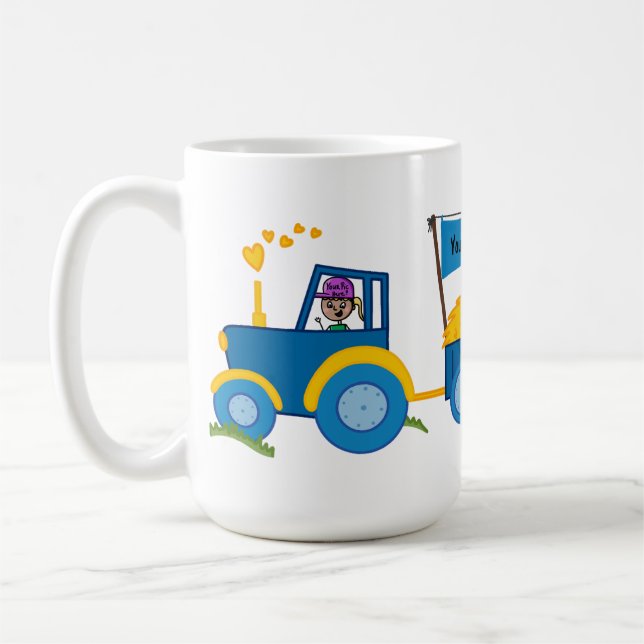 customized cup for children kaffemugg (Vänster)