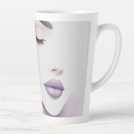 Customized Lavender Purple Woman Elegant Beauty