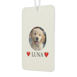 Customized My Dog with Photo & Name Air Freshener