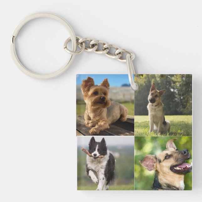 Customized pet keychain (Framsidan)