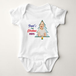 Customized Photo Daniel's 1st Christmas Tree T Shirt