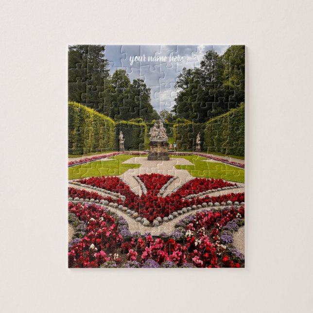 Customized Puzzle of Linderhof Palace, Germany Pussel (Vertikal)