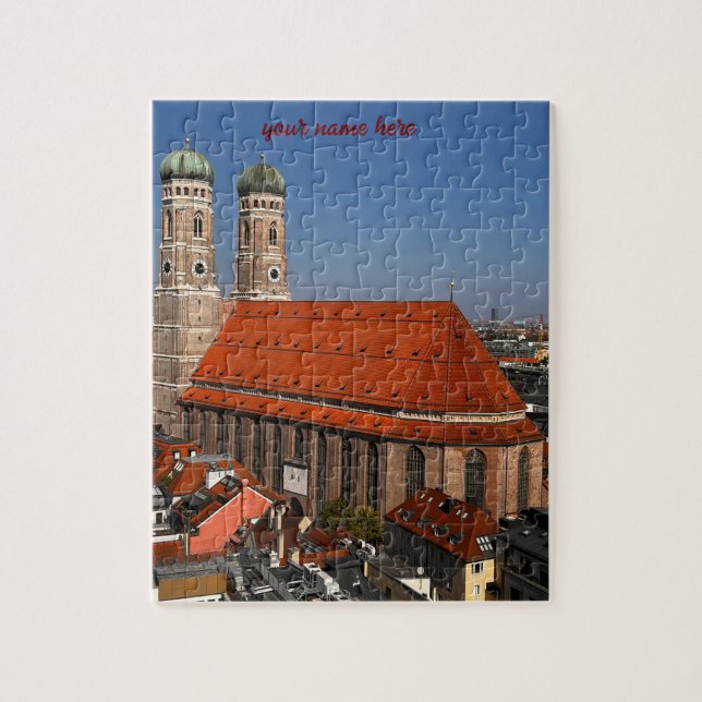 Customized Puzzle of Munich Germany Pussel (Vertikal)