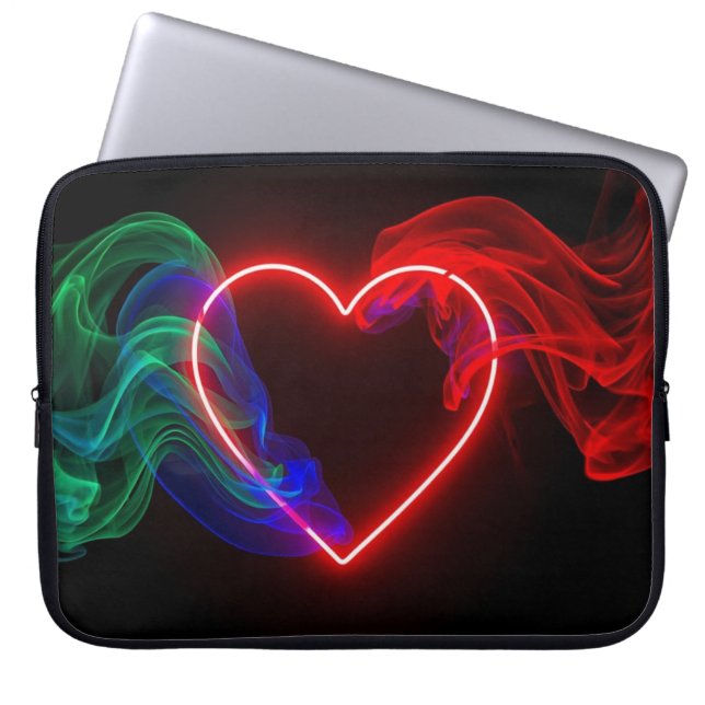 Customized Smoking Hot Valentine - Electronics Bag Laptop Fodral (Framsidan)
