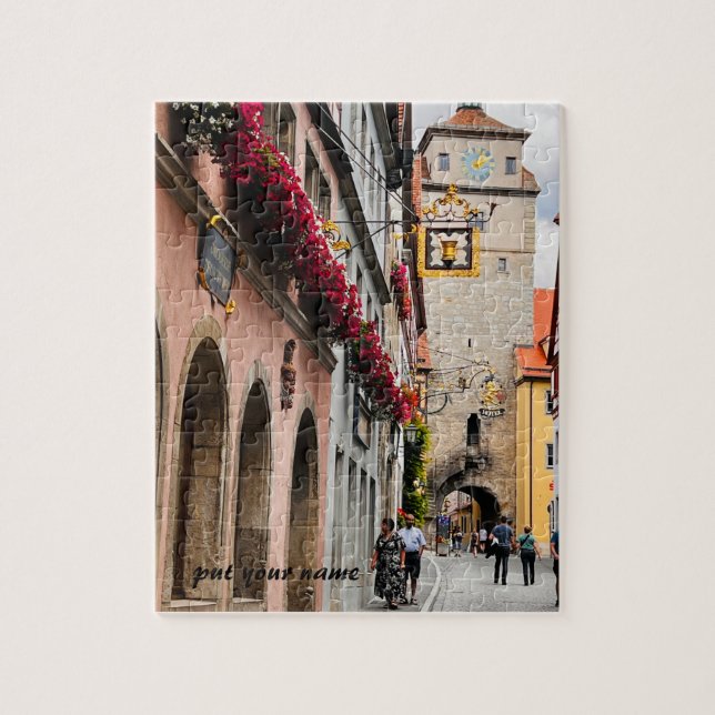 Customized travel Puzzle of Germany Pussel (Vertikal)