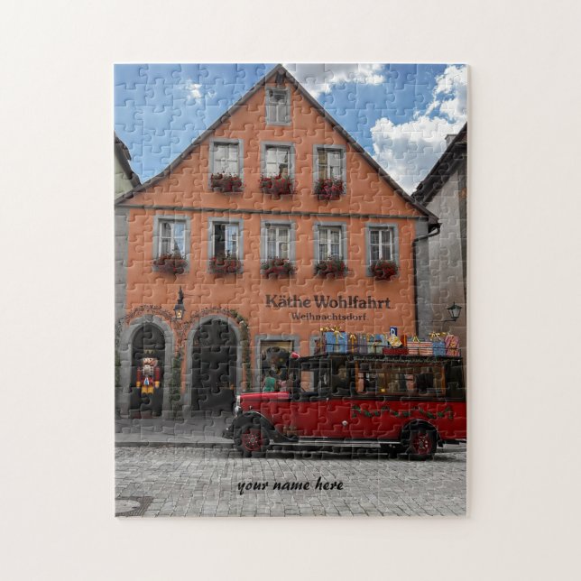 Customized travel Puzzle  of Germany Pussel (Vertikal)
