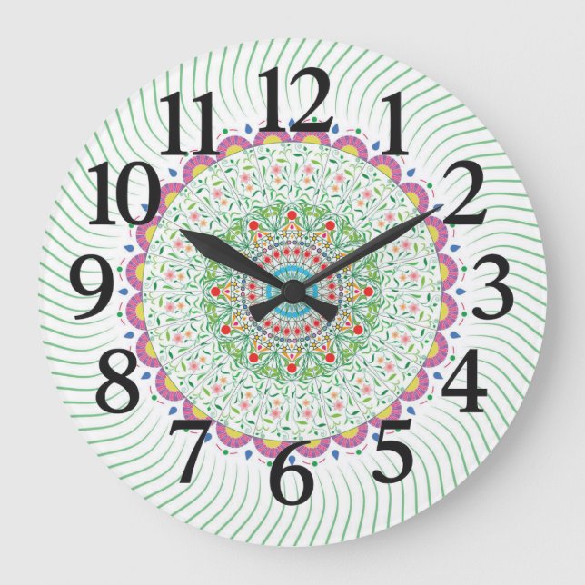 Customized Wall Clock Stor Klocka (Framsida)