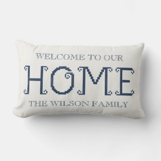 Customized "Welcome to Our Home" with Family Name Lumbarkudde