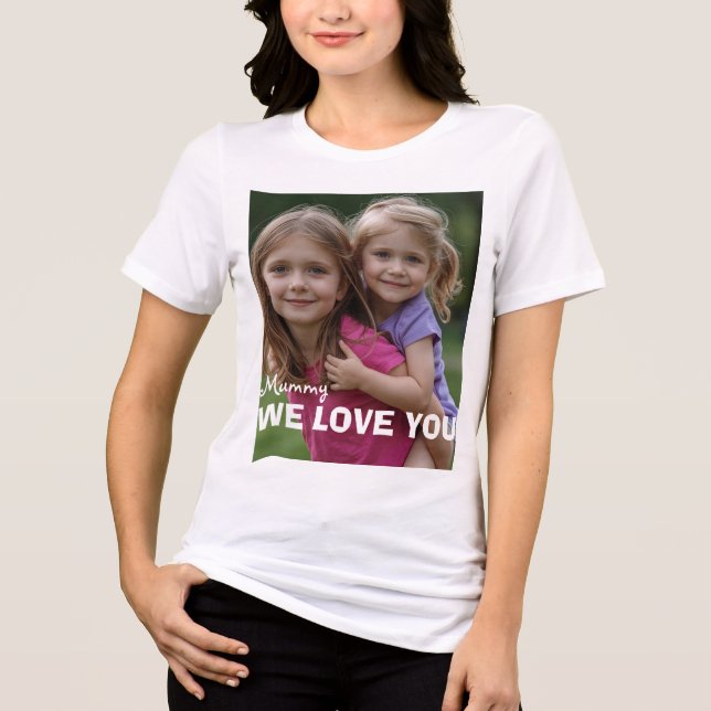 Customized with 2 and text t shirt (Framsida)