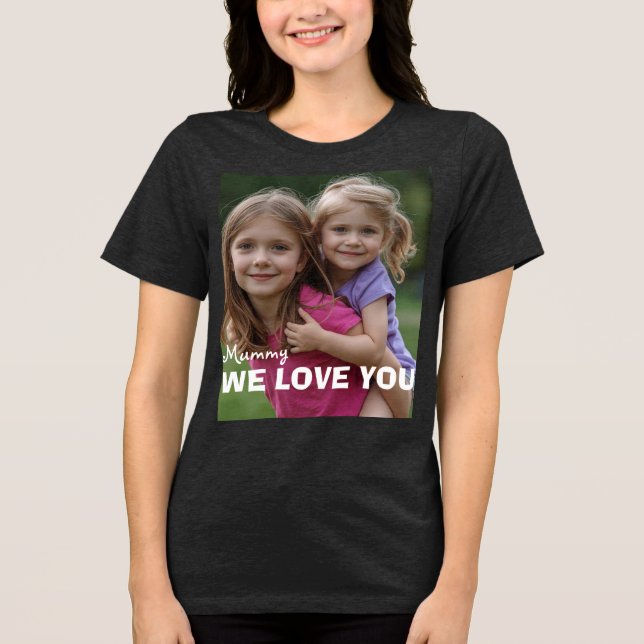 Customized with 2 and text t shirt (Framsida)