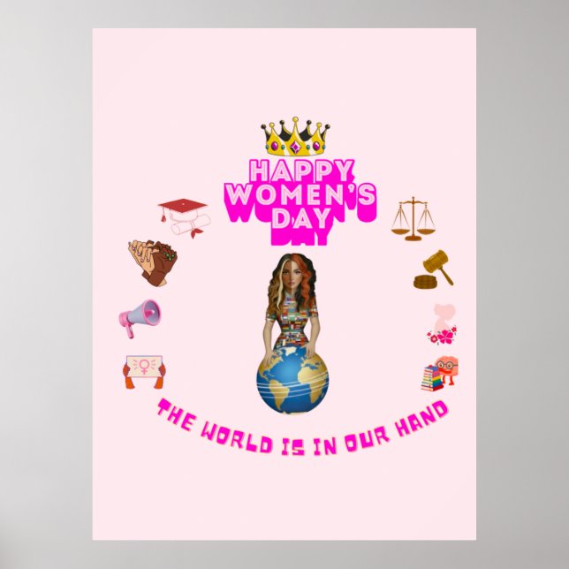 Customized women's day  poster (Framsidan)