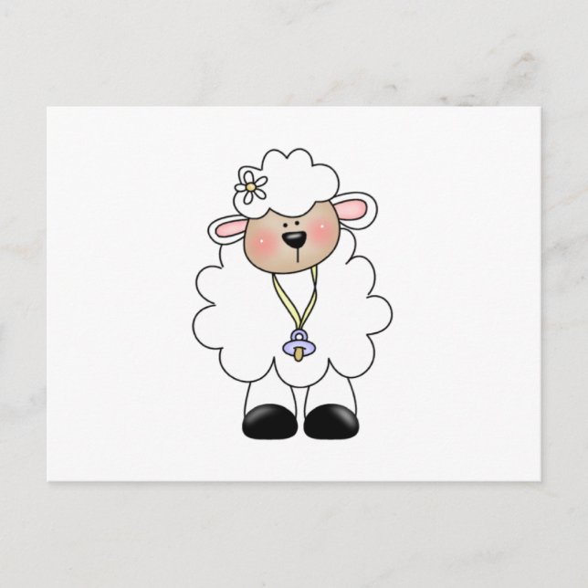 CUSTOMLAMBBLUE VYKORT (Framsida)