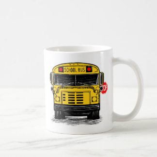 customschoolbuswithstopsignmug kaffemugg