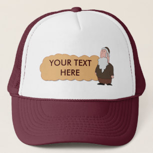 Custumizable hatt för judisk rabbin keps