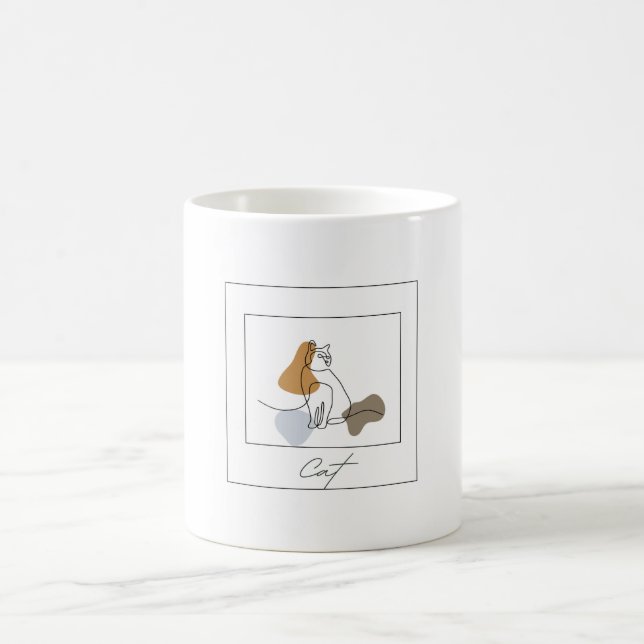 cut cat arts kaffemugg (Center)