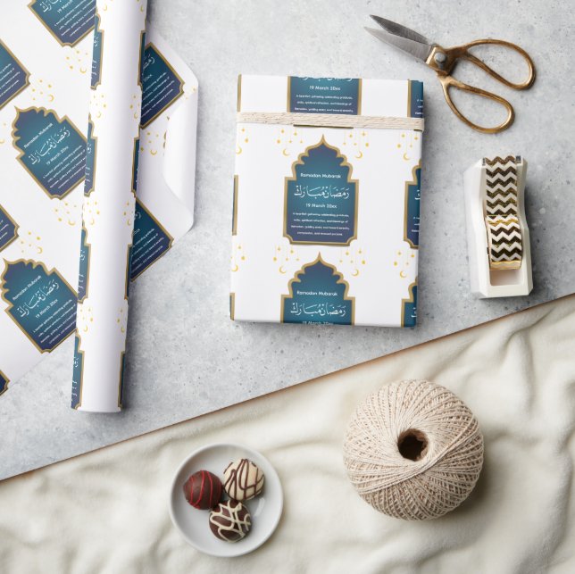 Cut Eid Mubara Presentpapper (Hantverk)