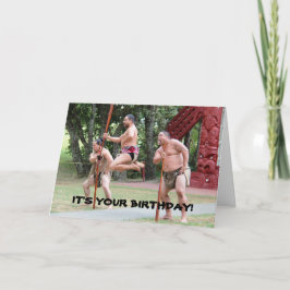 CUT LOOSE BIRTHDAY CARD TACK KORT