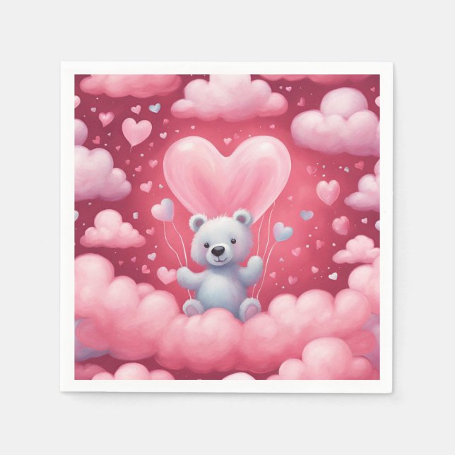 CUTBEAR BORD NAPKIN PAPPERSSERVETT (Framsidan)