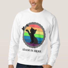CUTCAT SPORT CUSTOMIZE PERSONLIG NAMN LÅNG ÄRMAD TRÖJA