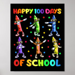 Cute 100 dagar med Kritor som dansar 100 dagar Poster