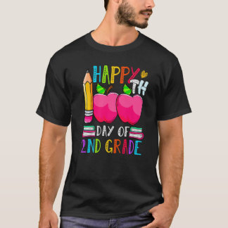 Cute 100 dagar på Scho:s andra Klass Lycklig 100-d T Shirt