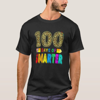Cute 100 dagar Smartare lärare eller Student 100 d T Shirt