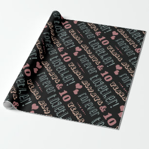 Cute 10:e Bröllop-årsdagen Presentpapper