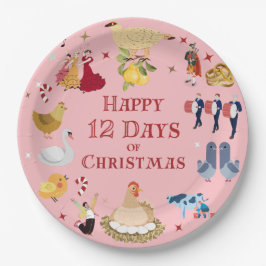 Cute 12 Days of Christmas Vintage Midcentury