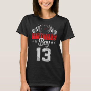 Cute 13:e födelsedagspojken 13 år gammal Tävling b T Shirt