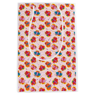 Cute 1960-talets stil-butterflies-presentväska