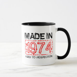 Cute 1974-Åldras till perfekt kaffe mugg