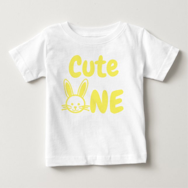 Cute 1:a födelsedag Påsk 1 T Shirt (Framsida)