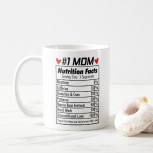 Cute #1 Mamma Mugg, 11 oz Kaffemugg