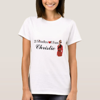 Cute 21 Shades of Roligt Anpassade Birthday Tshirt T Shirt