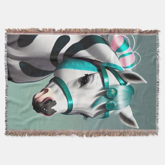 Cute 3d Spirit Pony 7 Filt (Framsidan)