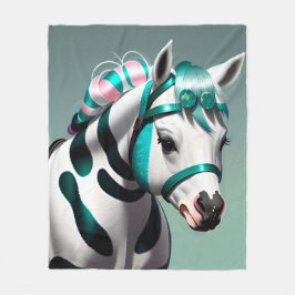 Cute 3d Spirit Pony 7 Fleecefilt