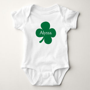 Cute 4 Löv Klöver Personlig St patricks day Tee