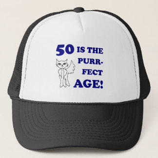 Cute 50:e födelsedagen truckerkeps