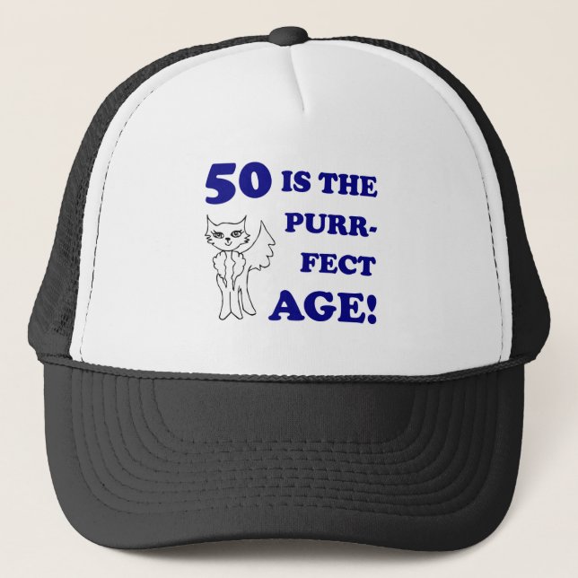 Cute 50:e födelsedagen truckerkeps (Framsida)