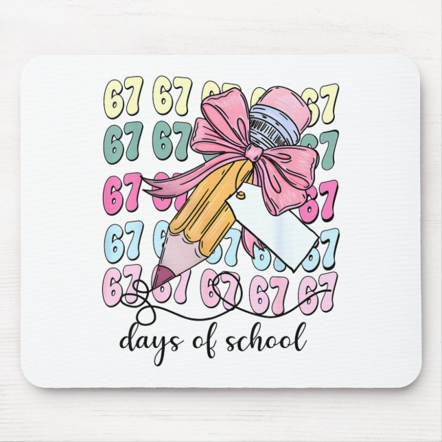 Cute 67 Days Smarter 67 Days Of School Coquette Bo Musmatta (Framsidan)