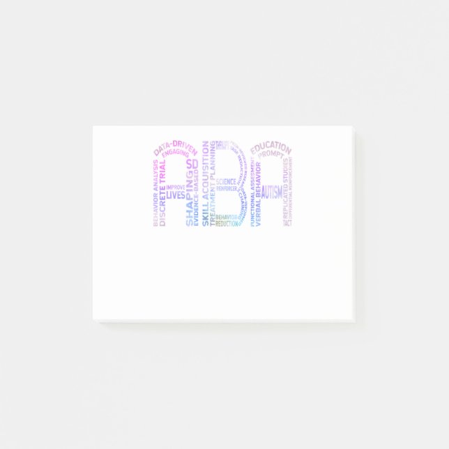 Cute ABA-akronym Post-it Block (Framsida)