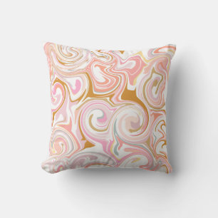 Cute Abstrakt Pastel Rosa Marble Art Kudde