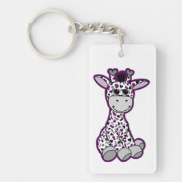 Cute Ace Pride Flagga Giraffe Lila Grått Black Whi