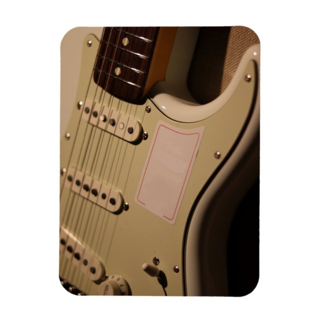 Cute Acoustic Guitar Magnet (Vertikal)