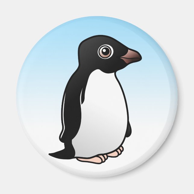 Cute Adelie Penguin Magnet (Framsidan)