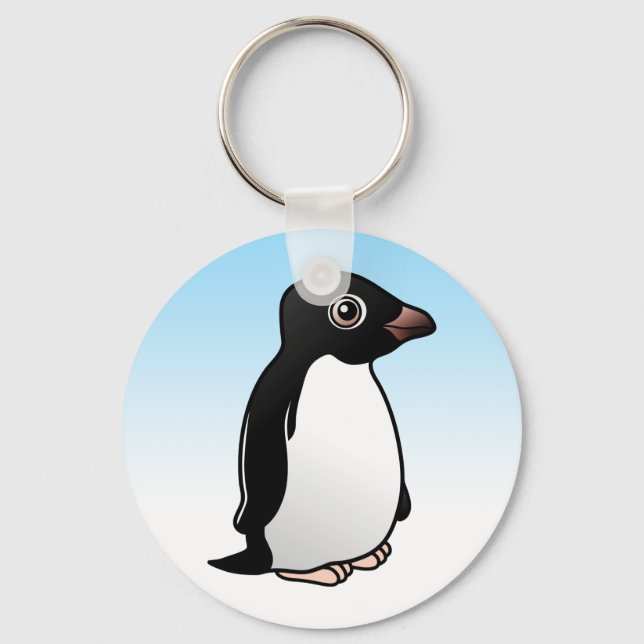 Cute Adelie Penguin Nyckelring (Framsida)