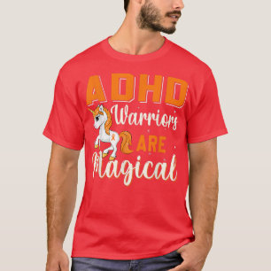 Cute ADHD-kritiker är magiska enhörnighet med Oran T Shirt