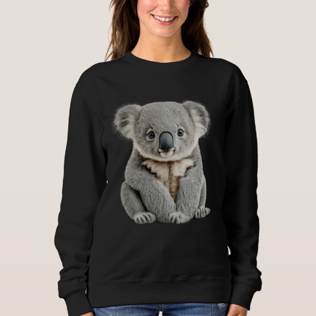 Cute Adorable Baby Koala T Shirt (Framsida)