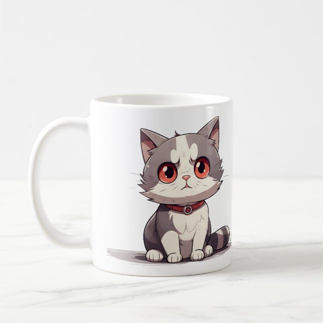 Cute Adsible Baby djur Coffee Mugg (Vänster)