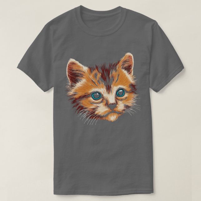 Cute Adsible Cate T Shirt (Design framsida)